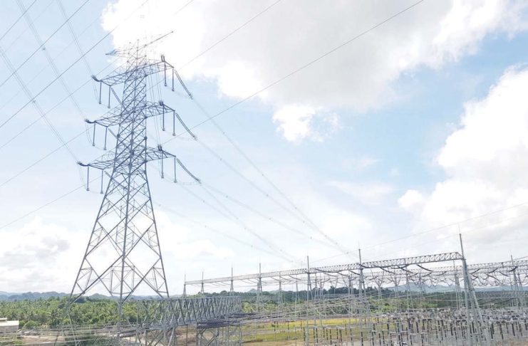 Five transmission lines in the Visayas were down on Oct. 22, 2024 due to Tropical Storm Kristine. NGCP PHOTO