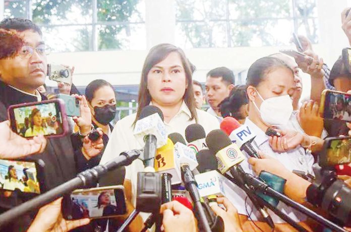 Critics cite the irony of Vice President Sara Duterte-Carpio demanding due process and the rule of law when her father’s bloody war on drugs had been widely condemned for questionable police operations and general disregard of human rights. ABS-CBN