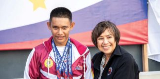 Carl Hilario of Kalibo Integrated Special Education Center in Kalibo, Aklan ruled the men’s 100m butterfly S14 (intellectual impairment), 100 freestyle S14 and 200m freestyle S14 in the Philippine National Para Games 2024. PHILIPPINE SPORTS COMMISSION PHOTO