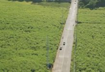 The Bacolod City Council passed a resolution requiring trucks, large vehicles, heavy equipment, and other similar vehicles to exclusively use the Bacolod-Negros Occidental Economic Highway (BANOCEH). Photo shows a portion of the BANOCEH. SCREENSHOT FROM COUNCILOR AL VICTOR ESPINO FACEBOOK VIDEO