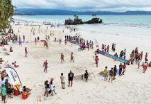 The Police Regional Office 6 is mulling the need for declaring Boracay Island a gun-free zone. JOEL JAWS ANDRADA/MALAY-BORACAY TOURISM OFFICE PHOTO