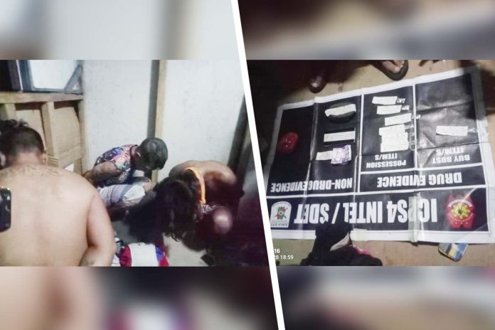 Four drug suspects landed in jail after they were collared in an anti-illegal drugs operation on Thursday, Nov. 28, 2024, in Barangay Calumpang, Molo, Iloilo City. K5 NEWS FM ILOILO PHOTO