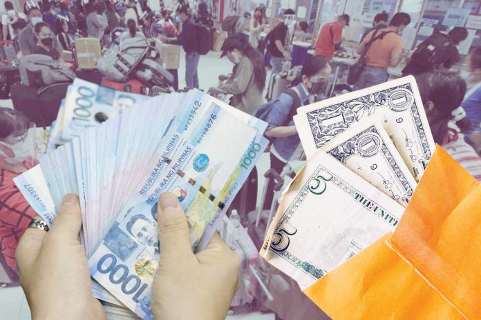 Personal remittances from Filipinos abroad grew by 3.3 percent to $3.34 billion in September 2024, from $3.23 billion the year before. PHOTO COURTESY OF GMA NEWS ONLINE