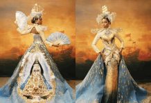 Chelsea Manalo wears ‘Hiraya’ national costume for the Miss Universe 2024 pageant. SEVEN BARRETTO/CHELSEA MANALO FACEBOOK PHOTOS