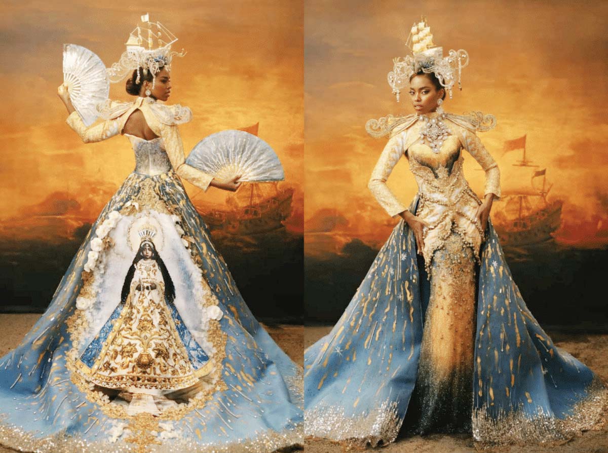 Chelsea Manalo channels faith in God in Miss Universe 2024 nat’l costume