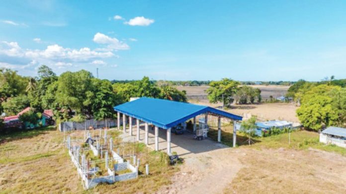 The covered gym built by Department of Public Works and Highways may also serve as a temporary evacuation center for the residents of Barangay 10, Sta. Barbara, Iloilo during calamities and disasters, especially. DPWH6 PHOTO