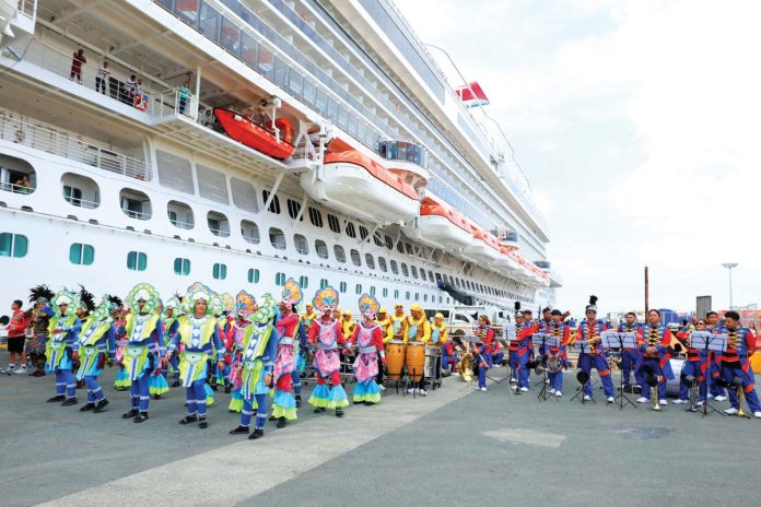 Carnival Panorama made Carnival Cruise Line history in October this year as the first ship in the fleet to visit Manila, Philippines. A grand celebration welcomed the ship into port, with the sounds of the famous local Zamora marching band’s brass instruments making for a lively and memorable entrance. CARNIVAL-NEWS.COM PHOTO