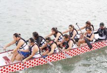 Iloilo Paddlers Club Inc. was hailed as the Women’s Small Boat category champion at the Double Dragon Boat Race of the Iloilo River Dragon Boat Festival 2024. AJ PALCULLO/MAI LADIAO/PN