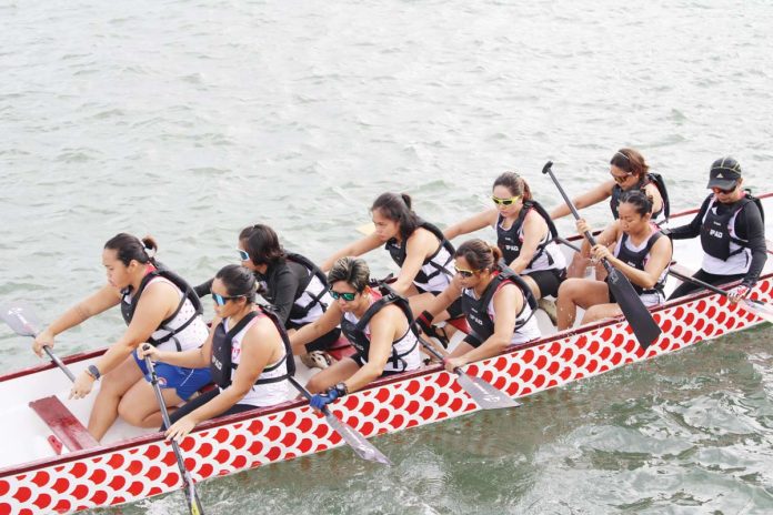 Iloilo Paddlers Club Inc. was hailed as the Women’s Small Boat category champion at the Double Dragon Boat Race of the Iloilo River Dragon Boat Festival 2024. AJ PALCULLO/MAI LADIAO/PN