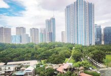 The skyline and business district of Bonifacio Global City in Taguig City as photographed on Oct. 4, 2024. PNA PHOTO BY JOAN BONDOC