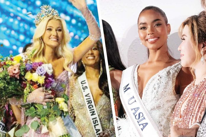 Victoria Kjær Theilvig from Denmark is Miss Universe 2024. MISS UNIVERSE/INSTAGRAM PHOTO; Chelsea Manalo from the Philippines is the first-ever Miss Universe Asia. MISS UNIVERSE PH/FACEBOOK PHOTO