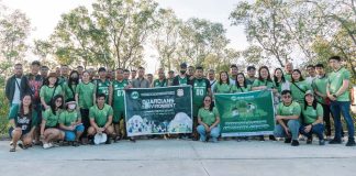 MORE Electric and Power Corporation employee volunteers led the mangrove planting and coastal clean-up in Barangay Hinactacan, La Paz, Iloilo City on Nov. 5, 2024.