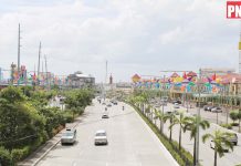 Christmas lanterns were mounted along Diversion Road (Sen. Benigno Aquino Jr. Avenue) in Iloilo City beginning November 17, 2023. PN FILE PHOTO