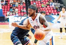 Akil Mitchell connected a go-ahead free throw in Meralco Bolts’ win over Busan KCC Egis. PHOTO COURTESY OF EASL