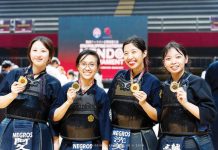 Some of the medalists from Negros Shiseikan Kendo Club. PHOTO COURTESY OF NEGROS SHISEIKAN KENDO CLUB