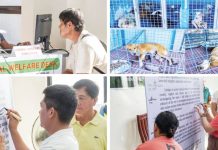 UNITED FOR A CAUSE. Iloilo City officials, police, animal welfare advocates and other stakeholders come together to sign a pledge of commitment, marking the official launch of the Animal Welfare Desks initiative in Iloilo City.