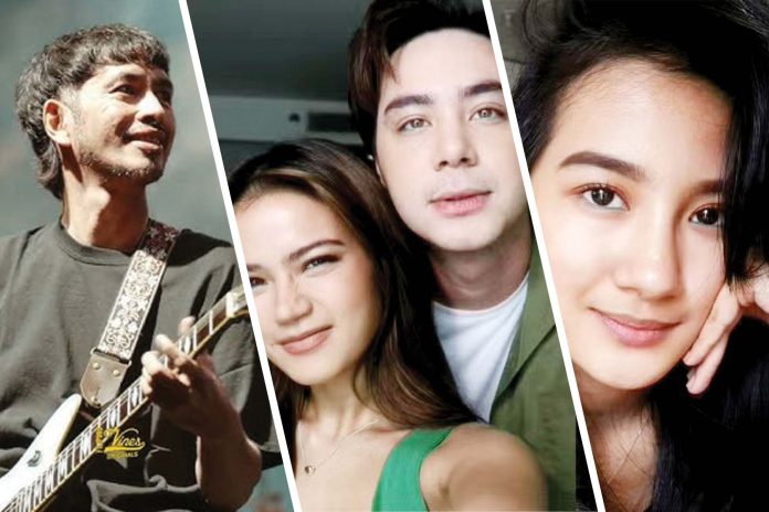 (From left) Rico Blanco, Maris Racal, Anthony Jennings and Jamela Villanueva.