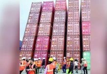 Almost half a million sacks of rice in more than 800 shipping containers were uncollected at the Manila International Container Terminal in September this year, according to the Philippine Ports Authority. JERVIS MANAHAN/ABS-CBN NEWS PHOTO