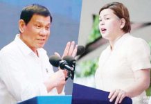 FORMER PRESIDENT RODRIGO DUTERTE, VICE PRESIDENT SARA DUTERTE-CARPIO