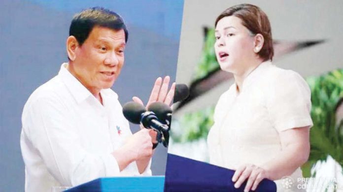 FORMER PRESIDENT RODRIGO DUTERTE, VICE PRESIDENT SARA DUTERTE-CARPIO