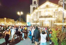 Catholics flocked to Jaro Metropolitan Cathedral in Jaro, Iloilo City on December 16, 2024, the first day of “Misa de Aguinaldo.” Mayor Jerry Treñas called on policemen to step up patrol operations to safeguard residents, especially minors, this holiday season. AJ PALCULLO/PN