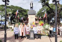 Bacolod City Government officials led the wreath-laying at the monument of our national hero, Dr. Jose Rizal, in Rizal Elementary School as the country commemorates his 128th death anniversary on Monday, Dec. 30, 2024. BACOLOD CITY PIO PHOTO