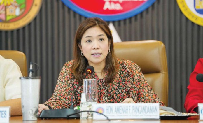 “With the eMarketplace, government agencies or procuring entities can now just ‘add to cart’ or directly purchase their common-use supplies and equipment (CSEs) requirements from competent and reputable suppliers,” says Budget Secretary Amenah Pangandaman. DBM PHOTO