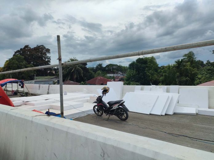 The Department of Public Works and Highways (DPWH) used geofoam technology in the second phase of repairs to the Ungka flyover. The geofoam will assist in leveling the flyover to match its original design. AJ PALCULLO/PN