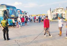 The Department of Tourism reminds tourists to prioritize safety and responsibility while exploring Western Visayas this holiday season. Photo shows Iloilo-bound passengers boarding a roll-on/roll-off vessel at the BREDCO Port in Bacolod City. PDEA REGION 6 PHOTO