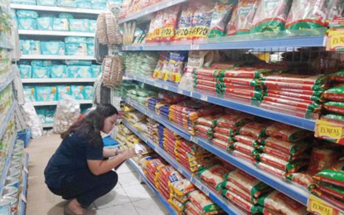 Department of Trade and Industry (DTI) - Antique monitoring officer Cherry Ann Santosildes checks the prices of ‘noche buena’ products in a store in San Jose de Buenavista on Nov. 25, 2024. DTI-ANTIQUE PHOTO