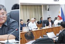 MORE Electric and Power Corporation president and chief executive officer Roel Castro (left photo) raises concerns regarding the delay in the commissioning of the National Grid Corporation of the Philippines’ substation, which is under construction in Iloilo City, during the House Committee on Legislative Franchises hearing on Dec. 23.