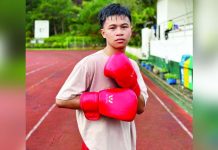 Prior to his gold medal feat in China, Leo Mhar Lobrido first took home a gold medal for Western Visayas in the 46-kilogram schoolboys division of the 2023 Palarong Pambansa boxing in Marikina City. FACEBOOK PHOTO