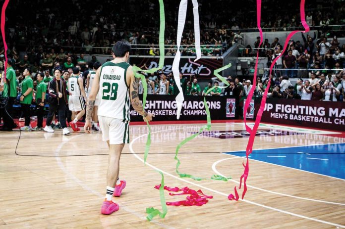 Kevin Quiambao has decided to join the Skygunners in hopes of fulfilling his dream of playing in the NBA someday. UAAP PHOTO