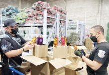 The Department of Finance’s Joint Administrative Order No. 23, or the Digital and Integrated System for Pre-border Technical Verification and Cross-border Electronic Invoicing, will go a long way in putting an end to smuggling, misdeclaration, and undervaluation. Photo shows Customs agents conducting an inspection of a warehouse in Valenzuela City where around P1.5 billion worth of smuggled goods and fake luxury items were seized. BUREAU OF CUSTOMS FILE PHOTO