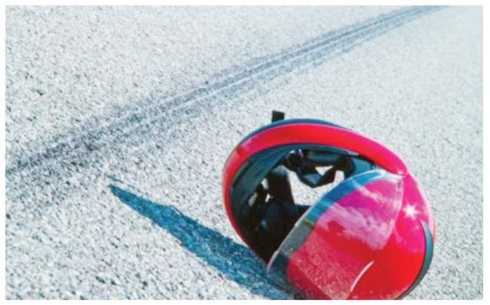 In 15 days, from December 22, 2024, to the early morning of January 6, 2025, the Department of Health says it recorded 703 road accidents. STOCK IMAGE OF A MOTORCYCLE HELMET