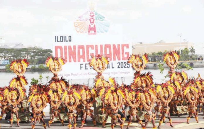 THE DINAGYANG 2025 CHAMP. Tribu Paghidaet, this year’s Dinagyang tribes competition champion, showcased an outstanding performance, with a storyline anchored on the profound connection between the community and the sacred Tree of Life. This ancient symbol, revered for its life-giving power, represents the community’s deep-rooted connection to nature and their unwavering faith in the cycle of life. Arnold Almacen/CMO