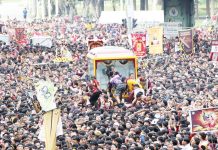 The Jesus Nazareno “Traslacion” procession traversed Ayala Boulevard in Manila on Jan. 9, 2025. The journey started from Quirino Grandstand at 4:41 a.m. and ended at the Minor Basilica and National Shrine of Jesus Nazareno or Quiapo Church. PNA