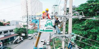 To achieve seamless Dinagyang celebration for all Ilonggos, MORE Electric and Power Corporation’s teams work tirelessly on power lines to ensure a stable and uninterrupted energy supply during the festival.