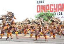 Tribu Paghidaet of La Paz National High School emerged as champion in the Ati tribes competition of the 2025 Dinagyang Festival. AJ PALCULLO/PN