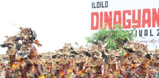 Tribu Paghidaet of La Paz National High School emerged as champion in the Ati tribes competition of the 2025 Dinagyang Festival. AJ PALCULLO/PN