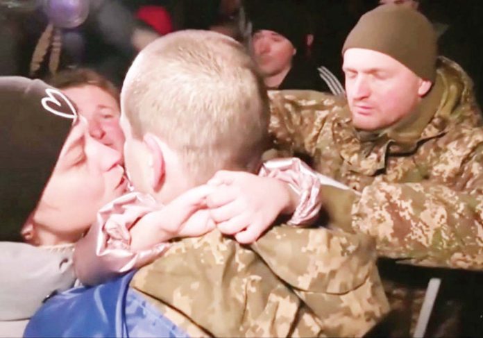 Tears flow as families reunite in Russia-Ukraine prisoner exchange in a deal brokered by the United Arab Emirates. Russia says it had swapped 150 Ukrainian soldiers held captive for an equal number of Russian troops. Ukrainian President Volodymyr Zelenksy said 189 Ukrainians had returned home. BBC