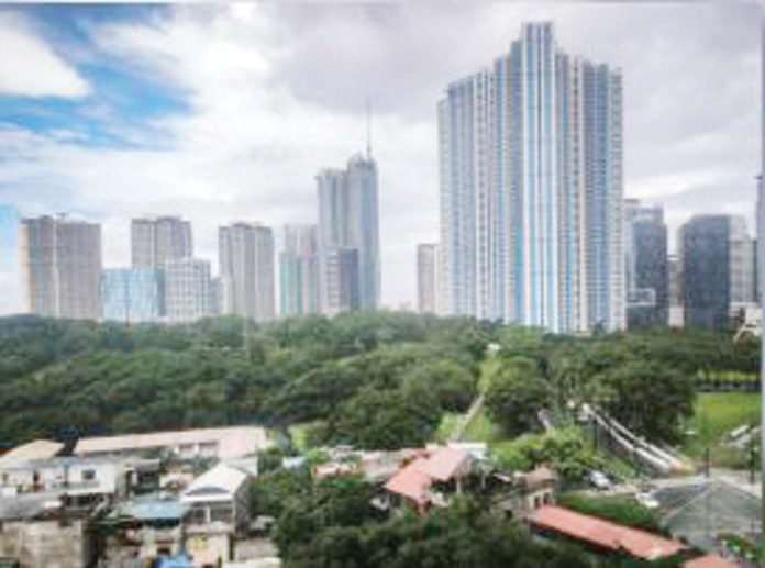 A report recently released by the United Nations Department of Economic and Social Affairs said Philippine economic growth will likely accelerate to 6.1 percent this year and 6.2 percent in 2026. Photo shows the skyline and business district of Bonifacio Global City in Taguig City. PNA PHOTO BY JOAN BONDOC