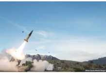 An early version of the Army Tactical Missile System (Atacms) is launched. Ukraine claims the attack was its "most massive" of the war so far. White Sands Missile Range Public Affairs