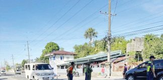 Commission on Elections (Comelec) acting Assistant Regional Director and concurrent Antique Provincial Election Supervisor Wil Arceño said Antique has no gun ban apprehension since the start of the election period on Jan. 12. Photo shows the Comelec checkpoint in Sibalom town. COMELEC SIBALOM PHOTO