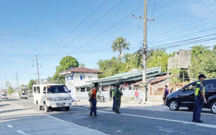 Commission on Elections (Comelec) acting Assistant Regional Director and concurrent Antique Provincial Election Supervisor Wil Arceño said Antique has no gun ban apprehension since the start of the election period on Jan. 12. Photo shows the Comelec checkpoint in Sibalom town. COMELEC SIBALOM PHOTO