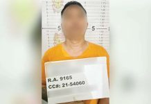 Alias “Andrew”, Bacolod City's No. 7 most wanted person, was arrested for violation of Republic Act 9165, or the Comprehensive Dangerous Drugs Act of 2002. BCPO PHOTO