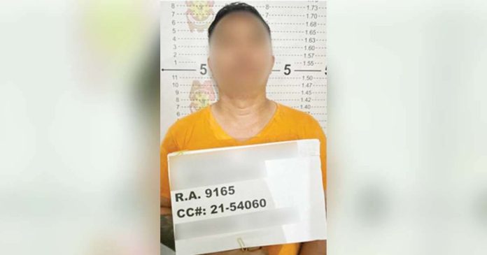 Alias “Andrew”, Bacolod City's No. 7 most wanted person, was arrested for violation of Republic Act 9165, or the Comprehensive Dangerous Drugs Act of 2002. BCPO PHOTO