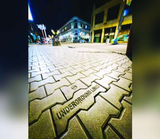 MORE Electric and Power Corporation (MORE Power) utilized horizontal directional drilling, a cutting-edge method for installing underground utilities and plumbing for its Underground Distribution System project in Iloilo City. Photo shows MORE Power’s underground lines as seen across the Villanueva Building on the city’s iconic Calle Real.