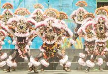 Tribu Sicablun Quatro of barangays Sicaba, Luna and Zone 4 in Cadiz City, Negros Occidental is this year Dinagsa Festival street dance champion. KIM IAN BELDIA/CADIZ CITY PIO PHOTO