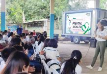 The Iloilo Provincial Health Office, through its Project Tib-ong Kabataan, delivers lectures on mental health, teen pregnancy and anti-smoking, among others, to students of Mateo National High School in Cabatuan town. ILOILO PROVINCIAL HEALTH OFFICE PHOTO